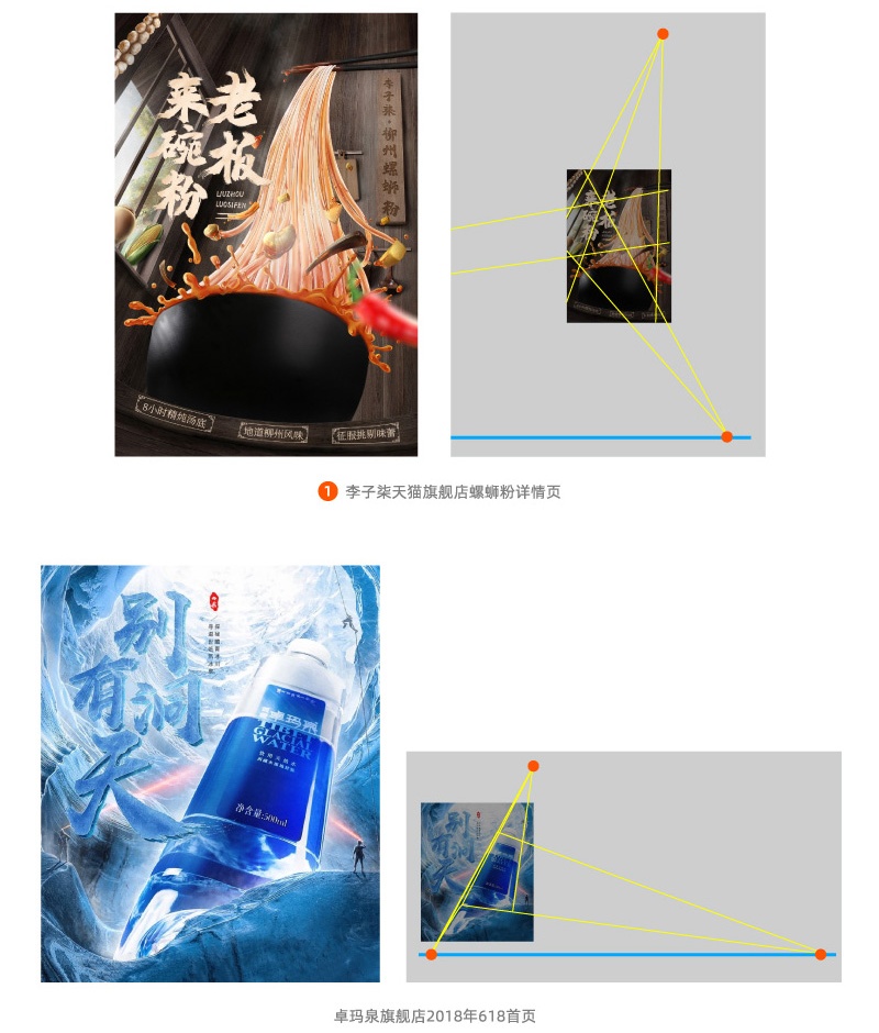 Banner设计技巧方法之空间陈列法