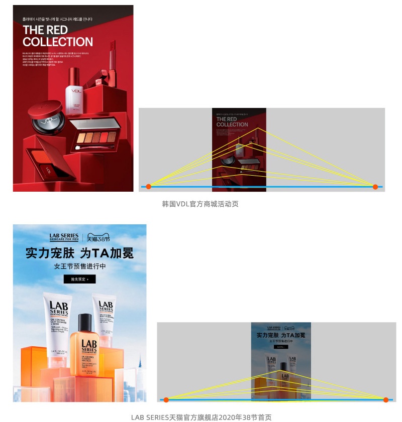 Banner设计技巧方法之空间陈列法