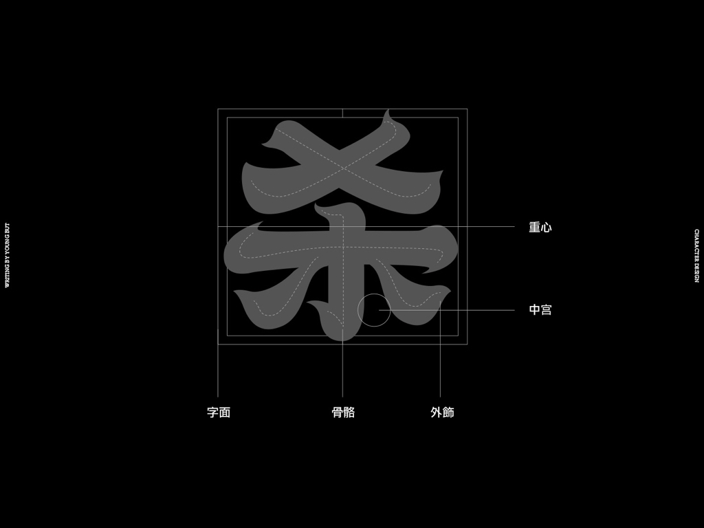 字如其人 | 楊不過字体设计分享（下）