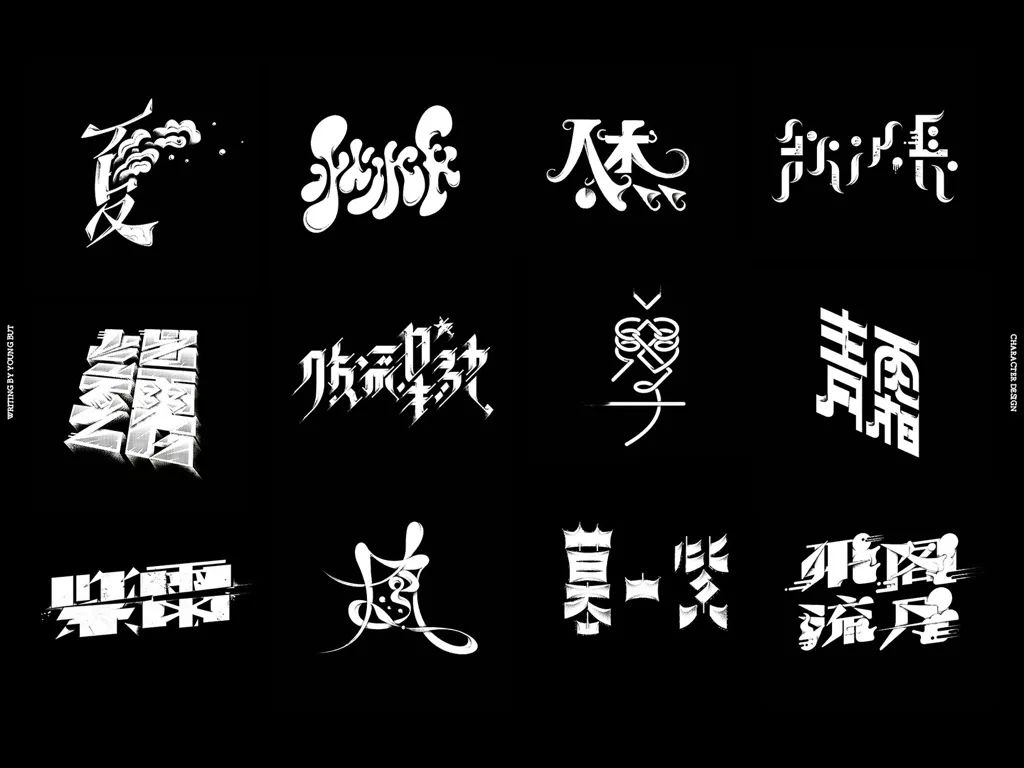 字如其人 | 楊不過字体设计分享（下）