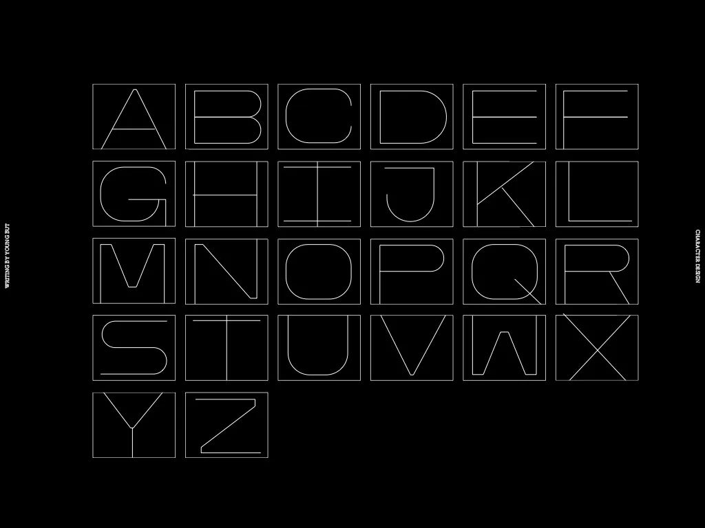 字如其人 | 楊不過字体设计分享（下）