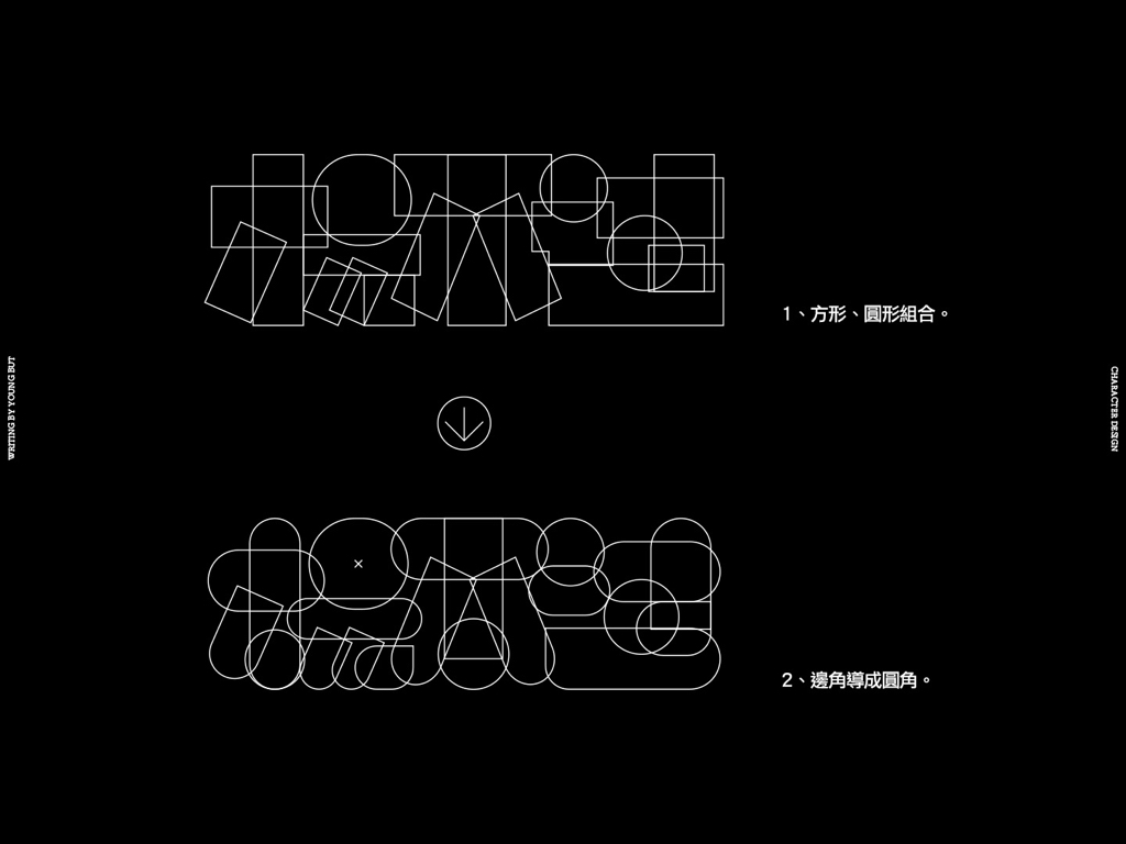 字如其人 | 楊不過字体设计分享（下）