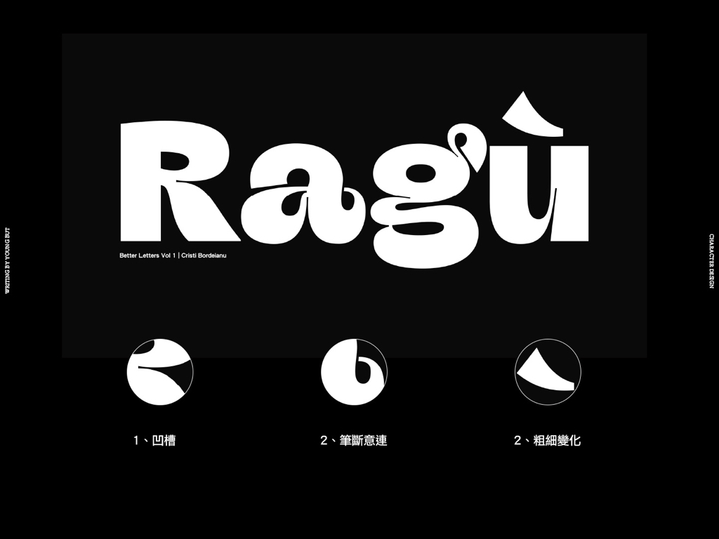 字如其人 | 楊不過字体设计分享（下）