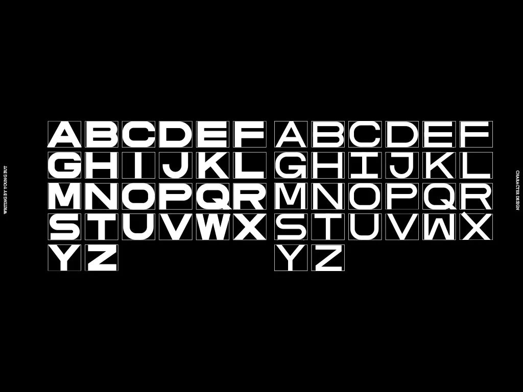 字如其人 | 楊不過字体设计分享（下）